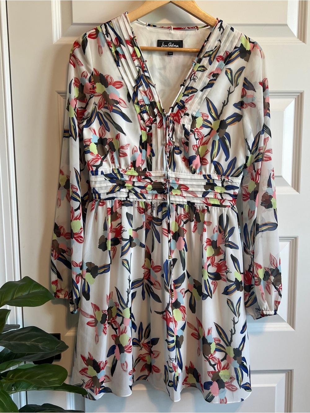SAM EDELMAN Floral Mini Dress Size 4